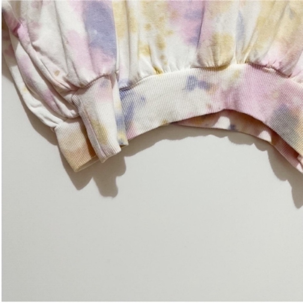 Young Fabulous & Broke Juliette sweatshirt white purple tie dye oversized - Picture 5 of 9